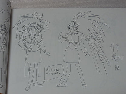 AIC OVA Animation TENCHI MUYOU Setting Art Collection Book2 198page 