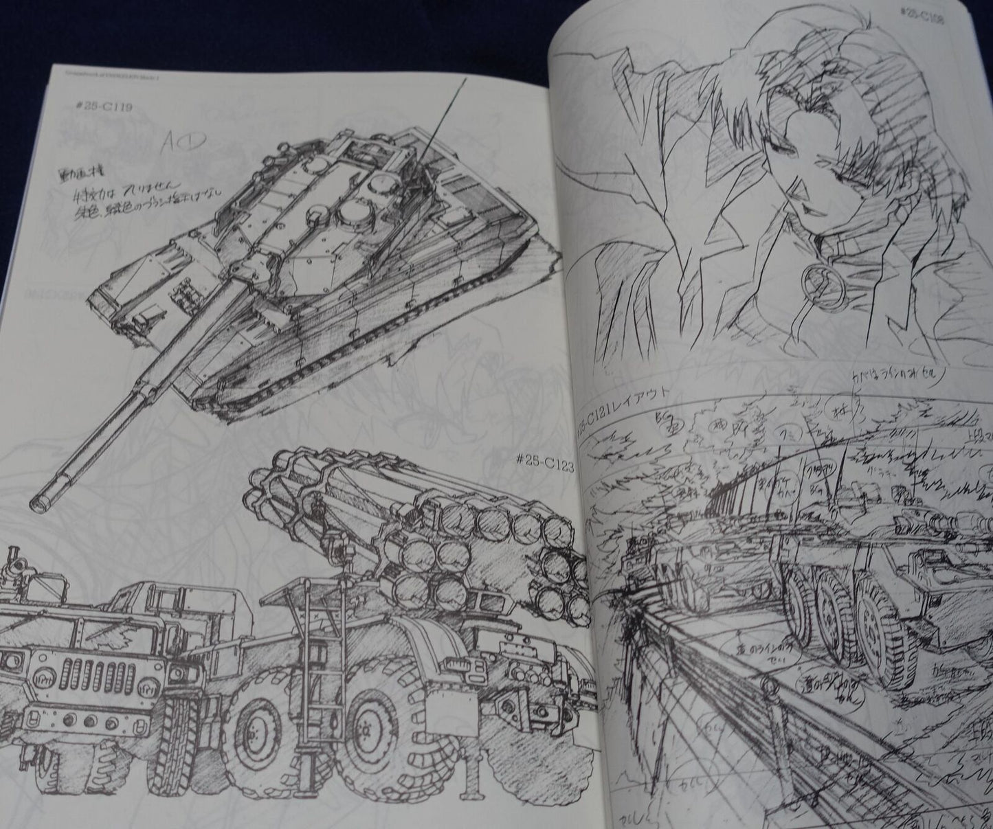 GAINAX Key Frame Art Book Groundwork of EVANGELION The Movie 1 