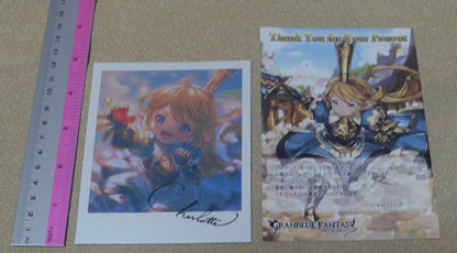 Granblue Fantasy Gift in Return for Valentine's Day Art Board Charlotta 