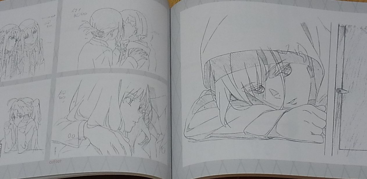 DARLING in the FRANXX KEY FRAME ART BOOK RED 176page 