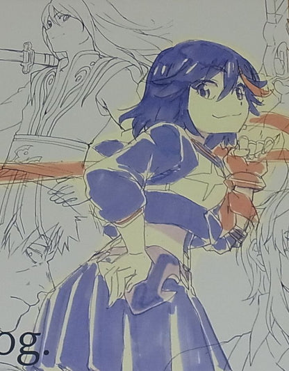 Koutarou Nakamori Illustration Doujinshi Log Kill la Kill Gangsta etc C88 