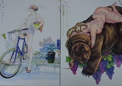 MAGAZINE HARTA AUTHOR'S Anthology Comic Set Glamourous & Slender FELLOWS! 
