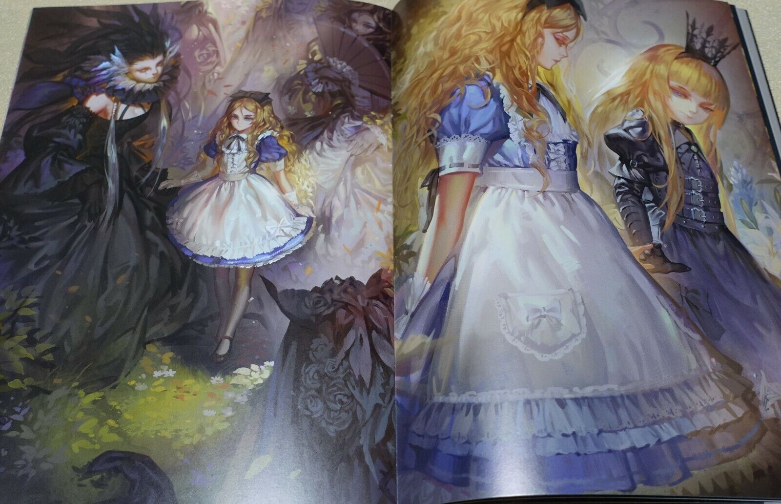 RA's Works Through the Looking-Glass, and What Alice Found There Fan Art Book 