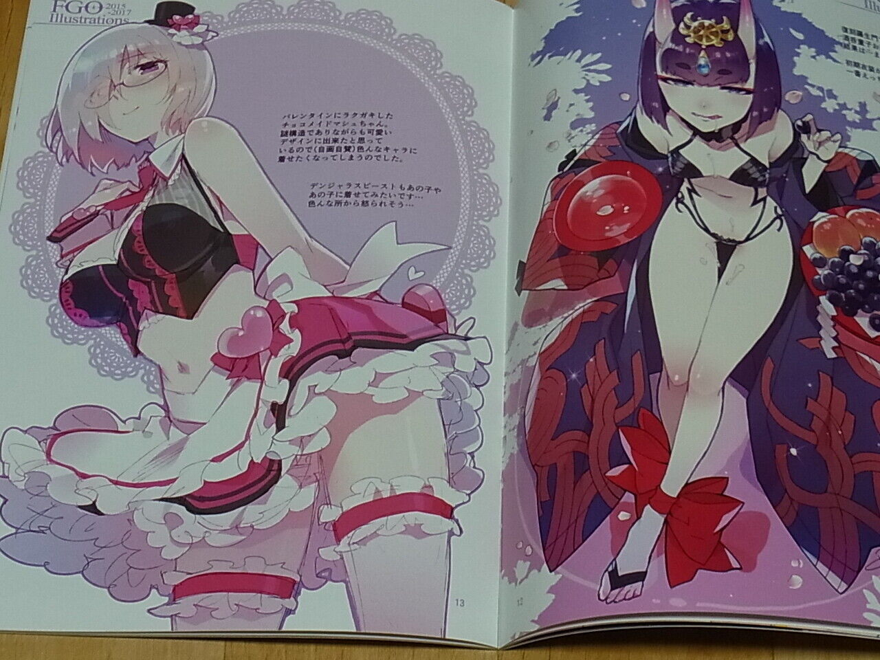 ReDrop Fate Grand Order Color Fan Art Book FGO Illustrations 2015-2017 