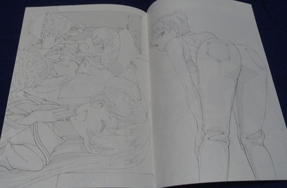 Yoneda Girls und Panzer Staff Illustration Art Book Gal Raku 2019 winter 