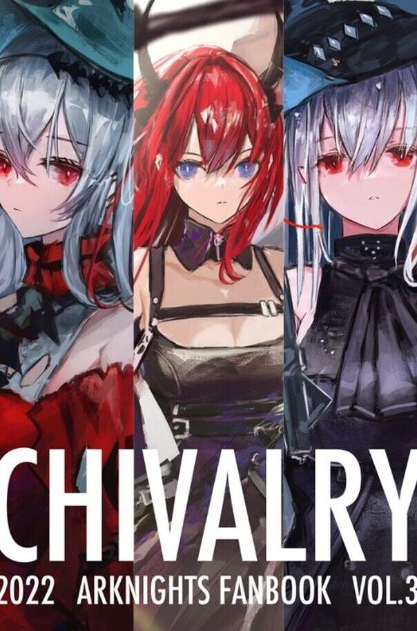 Hatsunazuki ARKNIGHTS Fan Art Book vol.3 ARKNIGHTS CHIVALRY C100 Pre-Order 