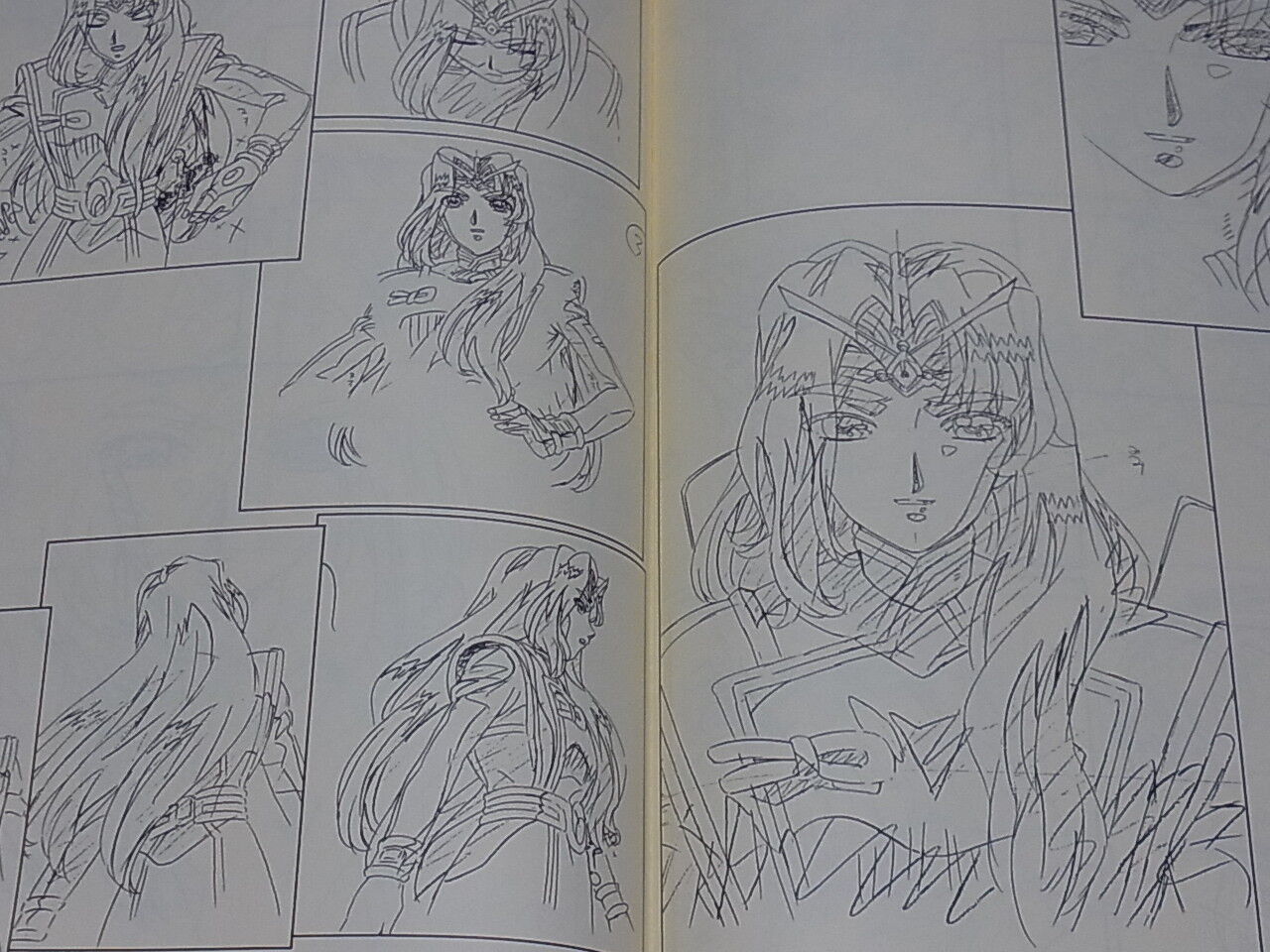 Keisuke Watabe Crest of the Stars Seikai no Senki Key Frame Art Book 5 