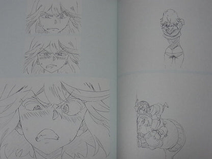 KILL LA KILL ART COLLECTION BOOK 9 Complete Set & STORY BOARD BOOK 