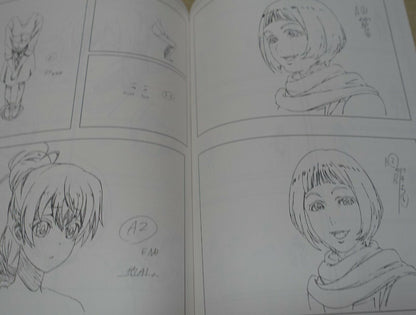 Hiroyuki Obata SHIROBAKO Animation Key Frame Art Book 