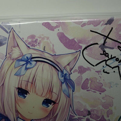Sayori NEKO PARA Campus Art Board with Hand Drawn Autograph Vanilla 