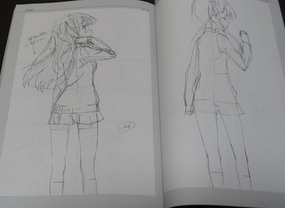 Masakatsu Sasaki Animation Key Frame Art Work Book 3 - Saki - 160page 