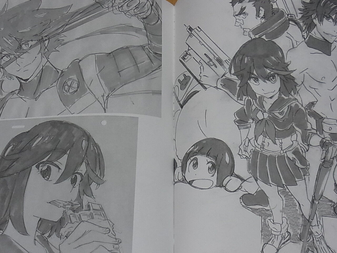 Koutarou Nakamori Illustration Doujinshi Log Kill la Kill Gangsta etc C88 