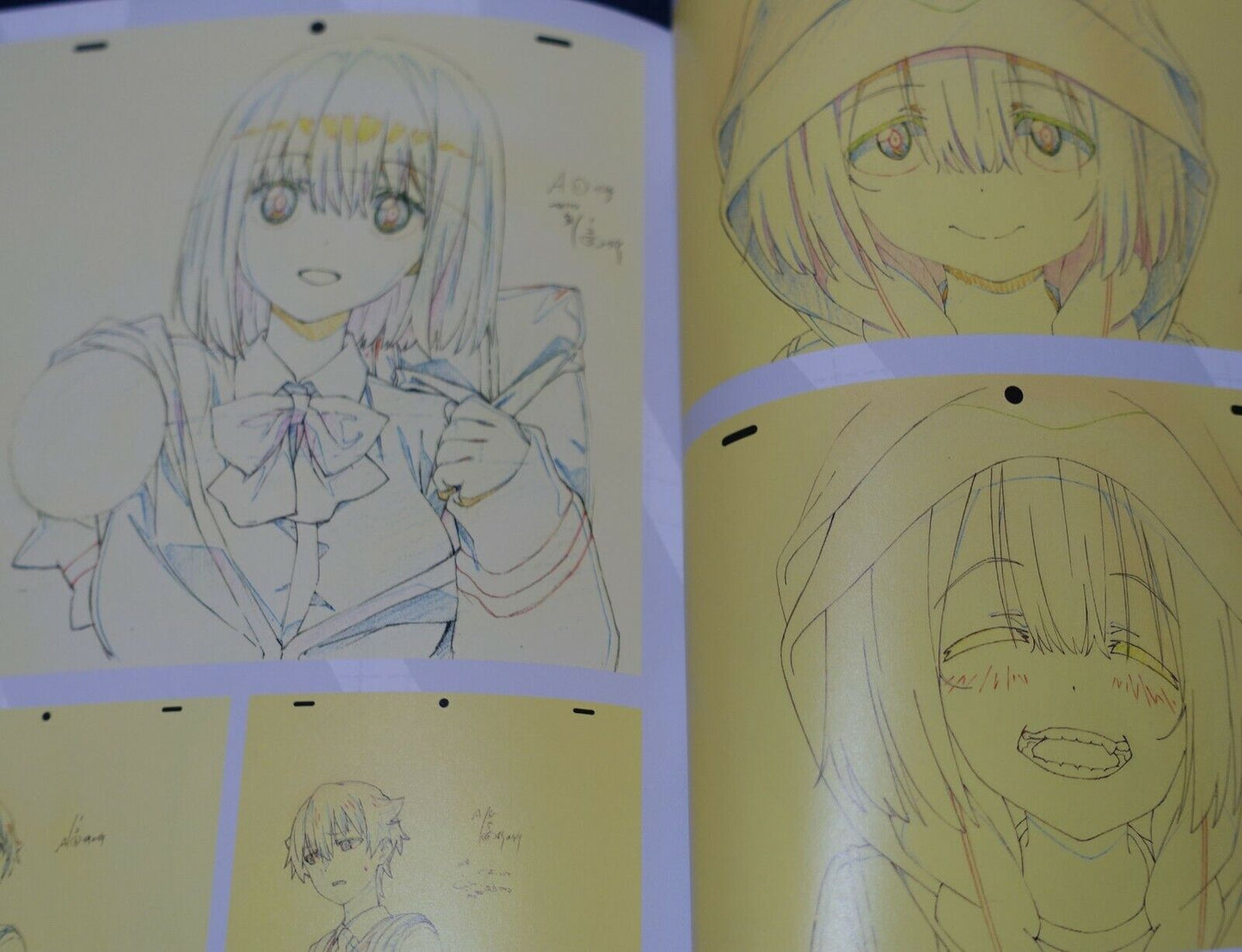 SSSS.GRIDMAN Key Frame & Story Board Art & Design Work Book Vol.2 160page 
