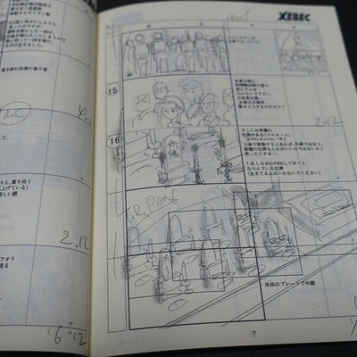 Yamato 2202 Odyssey of the Celestial Ark Story Board Art Book Epi Final 