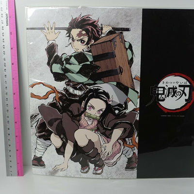 ufotable Kimetsu no Yaiba Demon Slayer Tanjiro & Nezuko Large Size Art Sheet 