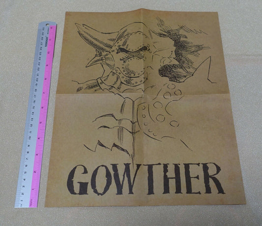 The Seven Deadly Sins Wanted Notice Poster GOWTHER 