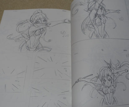 Aminendo Senki Zesshou Symphogear Key Frame Art Collection Book Hanyu Rough 03 