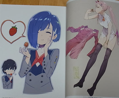 Masayoshi Tanaka Darling in the Franxx Key Frame Art Book XX XY Set 692page C95 