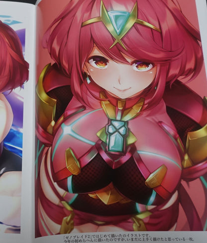 Takatun Quality Xenoblade 2 Color Fan Art Book Illustrations Xenoblade2 