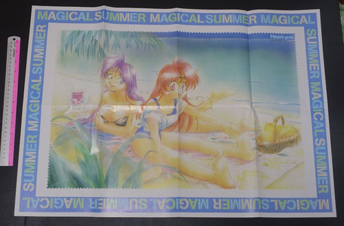 The Slayers MAGICAL SUMMER Poster Lina & Naga 
