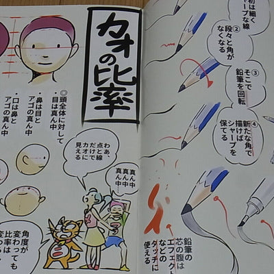 Animation Private School How to Draw Character Text Book Doujinshi 