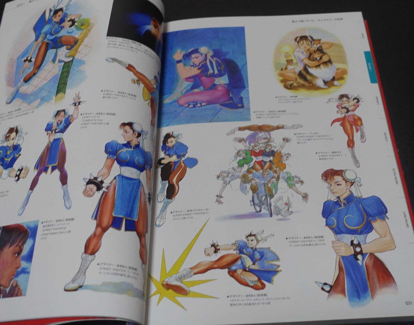 STREET FIGHTER 35th Aniv Exhibition Event Art Book 