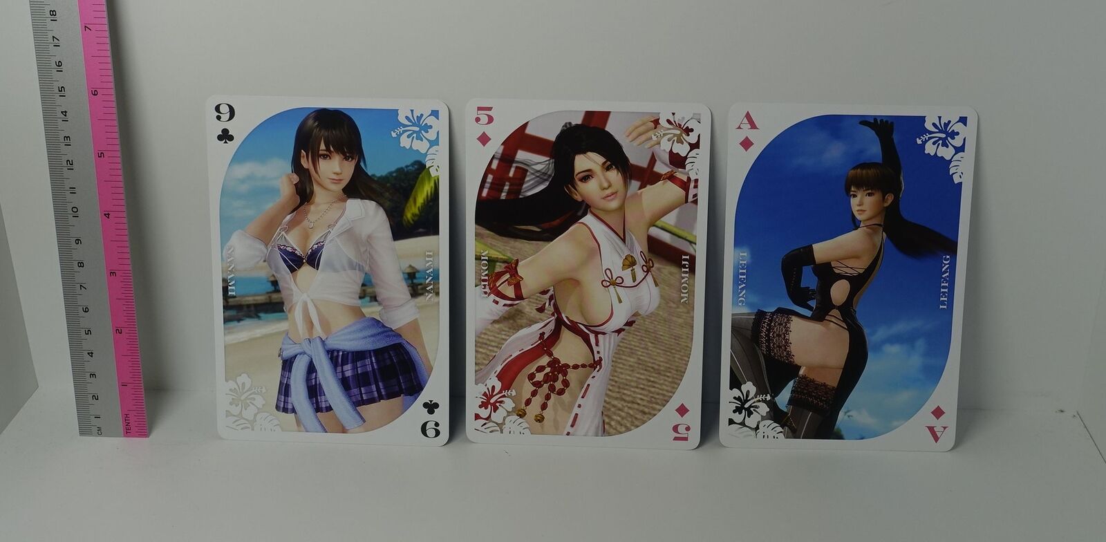 DEAD OR ALIVE Xtreme Venus Vacation BIG PLAYING CARDS TRUMP CARD 