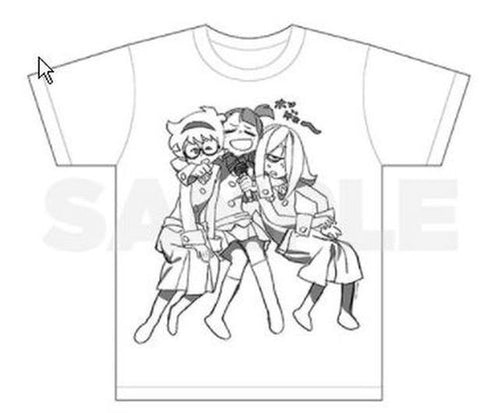 TRIGGER Little Witch Academia Exhibition Event Item T-Shirt The 3 Dunce Medium 