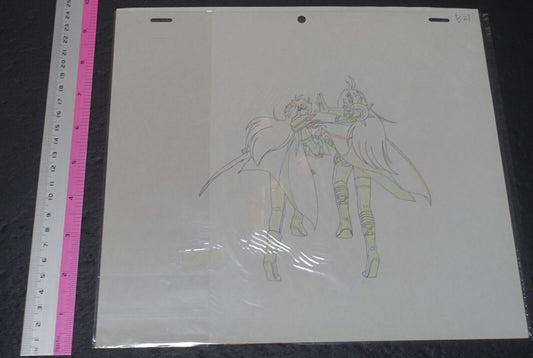 Cel & Raw Key Frame Art The Slayers Rina & Naga B21 Japanese Animation 