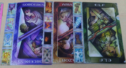 Dragon's Crown Reversible PVC Art Sheet Clear File 3 Set 
