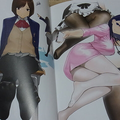 Yom Tights & Girls Color Art Book YOM Tights KURO C97 
