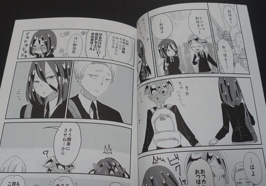 Okanokkuko Houseki no Kuni Land of the Lustrous Fan Made Comic Gakuen no Kuni 