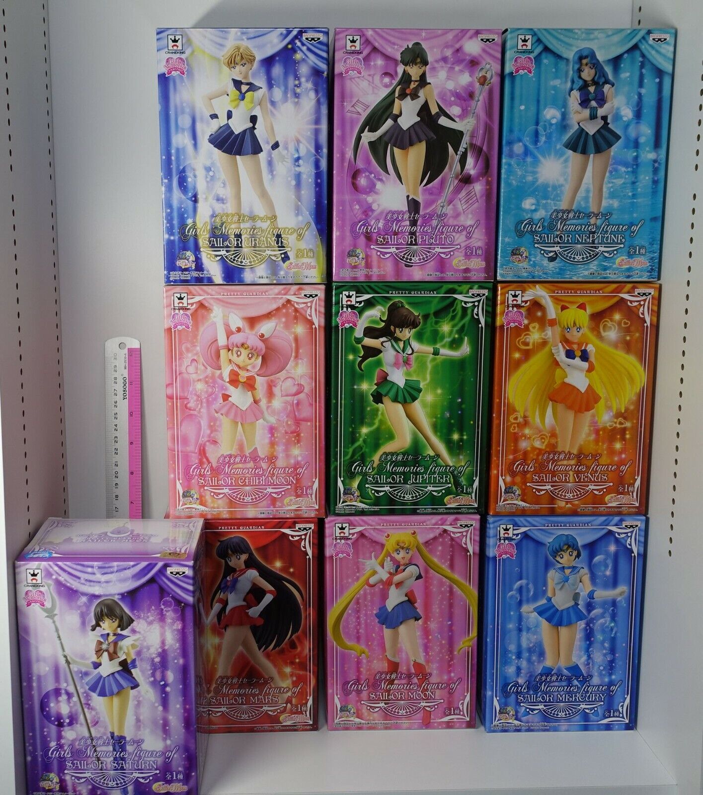 3-7 days from Japan Girls Memories of Sailor Moon Figure 10 Complete Set 
