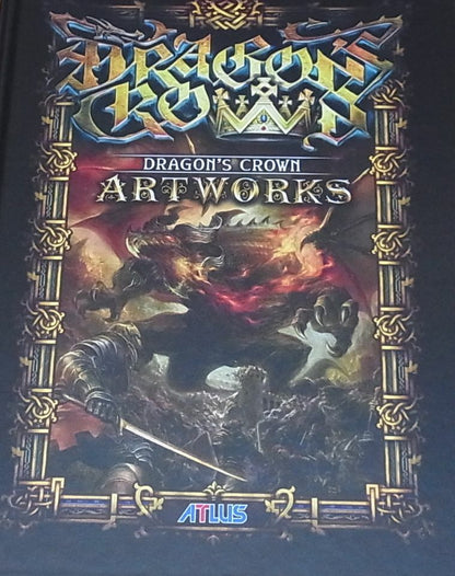 Dragon's Crown Color Art Book Art Works 62page 