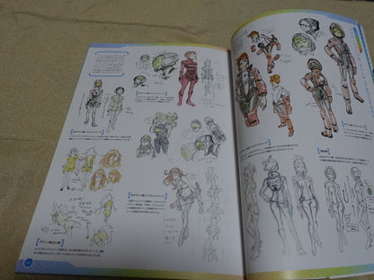 Kenichi Yoshida Gundam Reconguista in G Character Design Art Work Book 112 page 