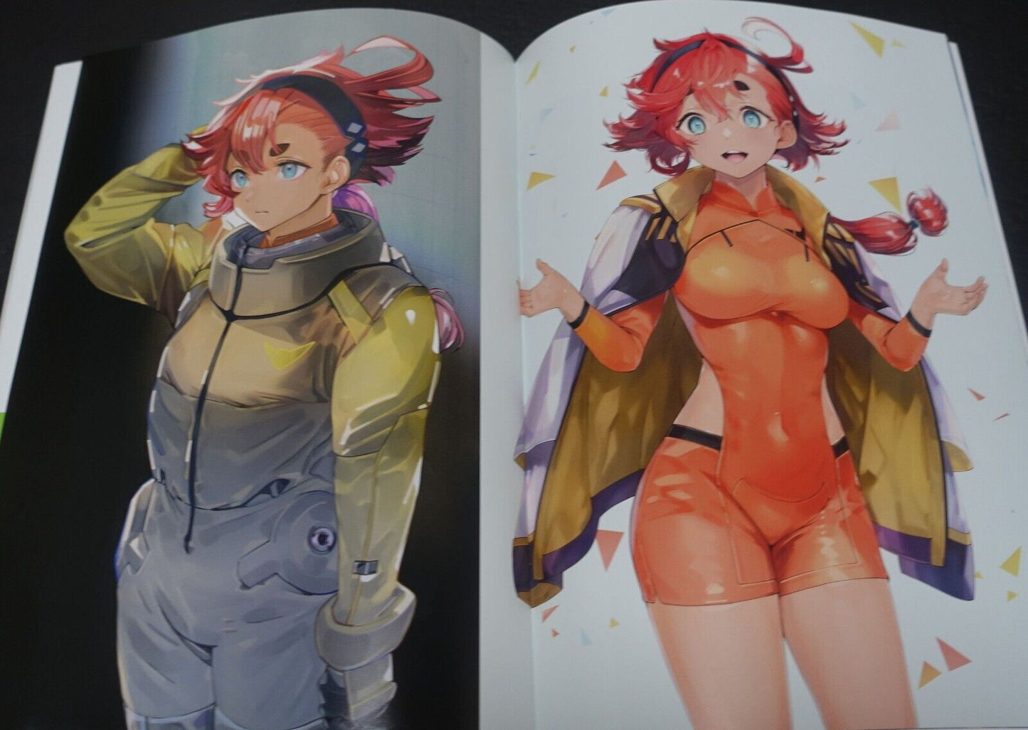 Renai Mangaka Gundam The Witch from Mercury Color Fan Art Book C102 