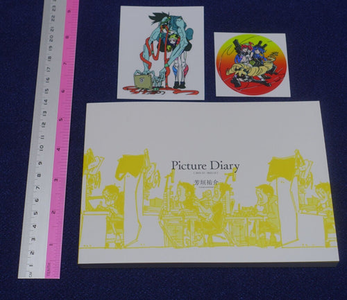Yoshigaki Yusuke Picture Diary & Cyberpunk Edgerunners Seal Sticker C101 