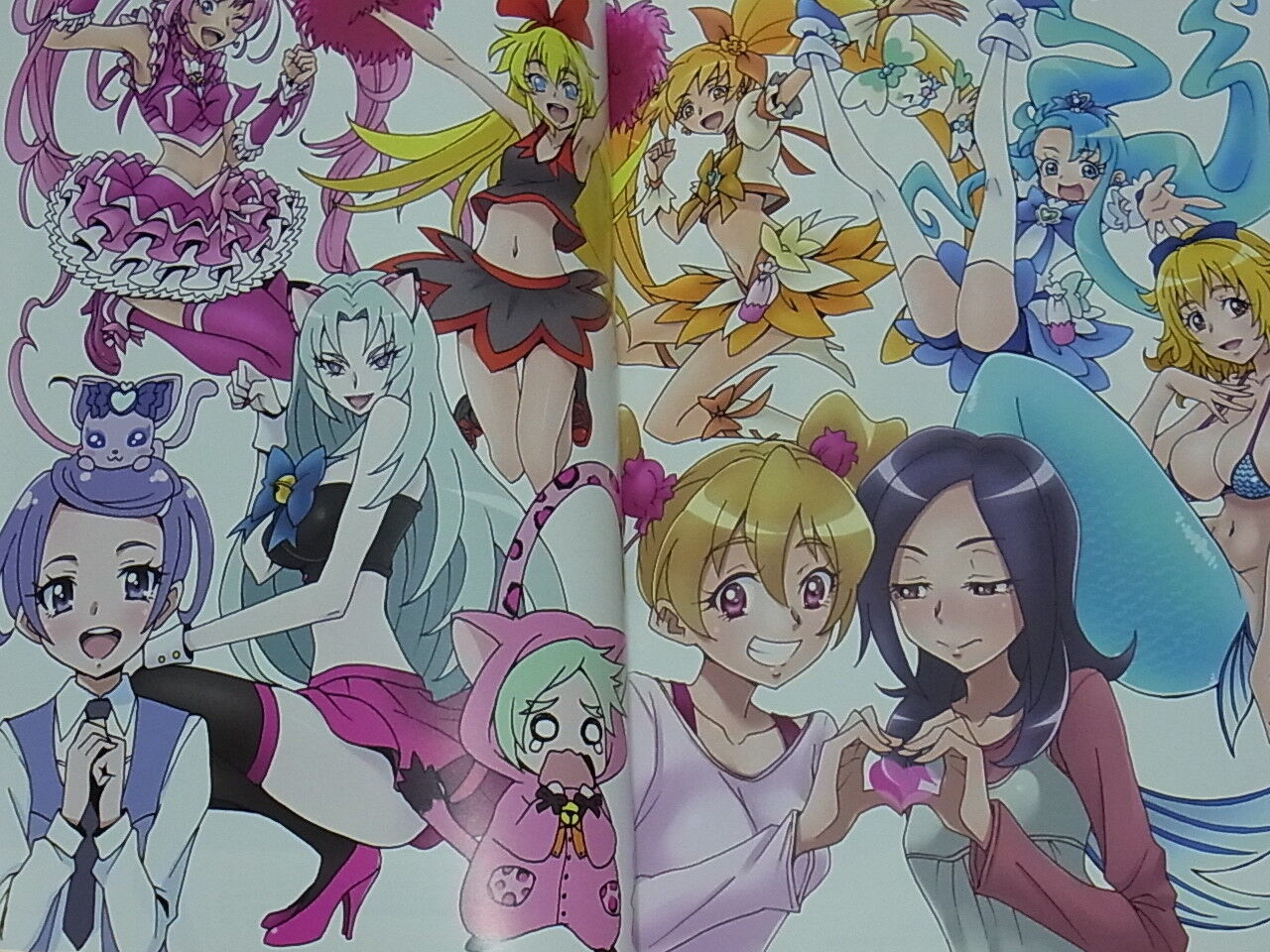 EUNOS Precure Color Fan Art Book CG Cure Gift vol.1 