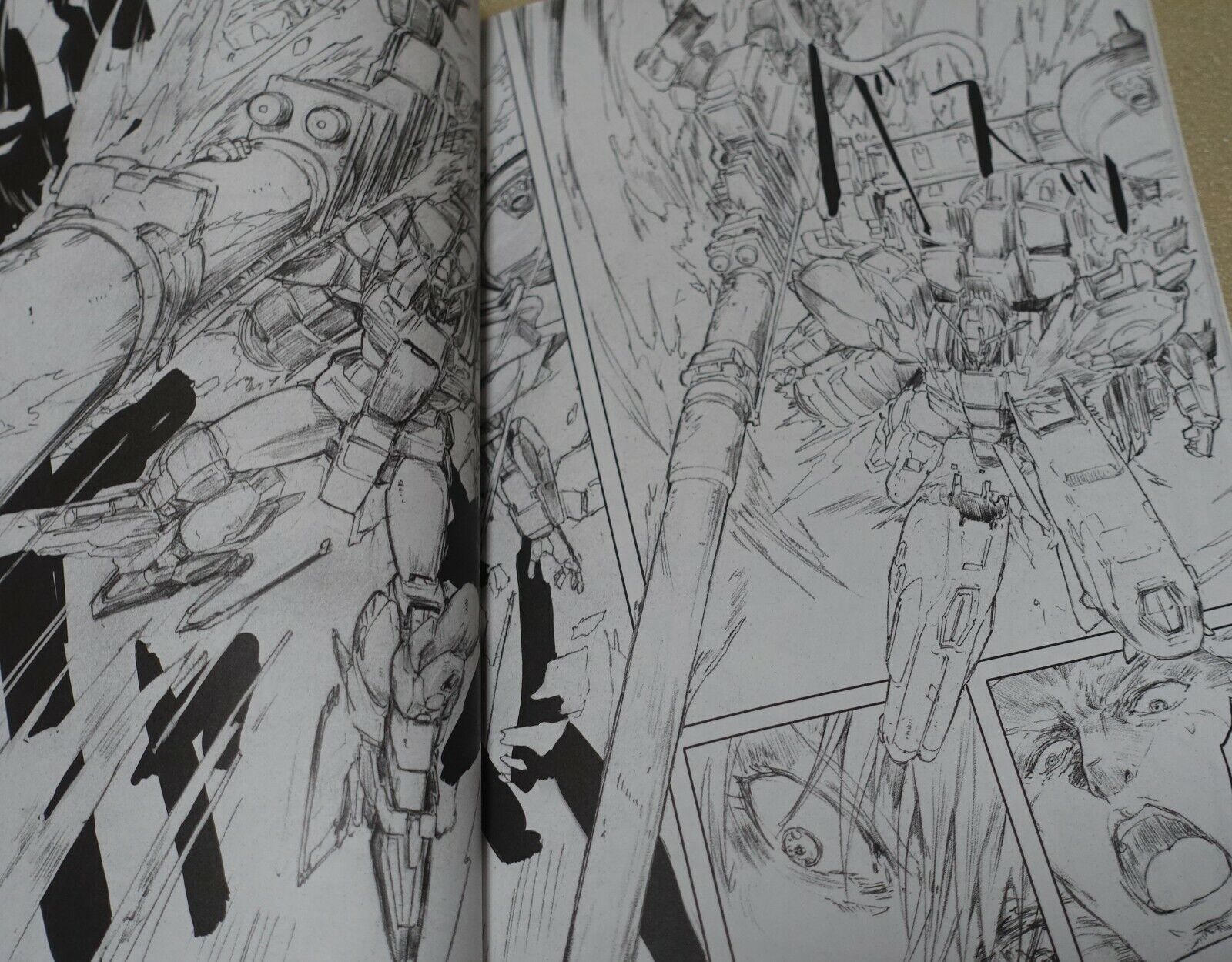 Koukidou Prin Tai Gundam Fan Made Battle Action Comic Shanblo,s Defeat battle 