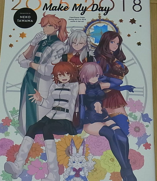 NEKO TAWAWEA Fate FGO Color Fan Art Book Make My Day 2015 to 2018 
