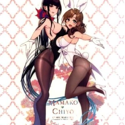 Pochi Iida The Elder Sister Like One Chiyo & Mamako Bunny 29x42cm PVC Poster 