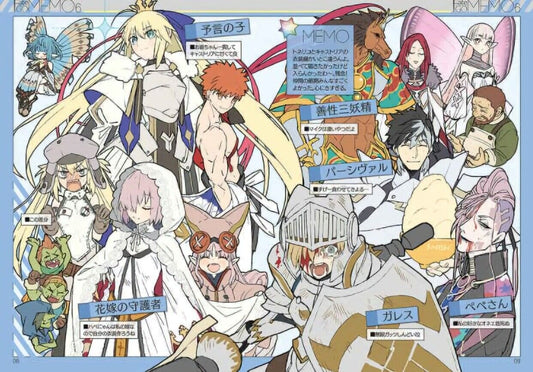 C99 WADA ARCO Fate FGO Fan Art Book Fate GO MEMO 6 Wadamemo 