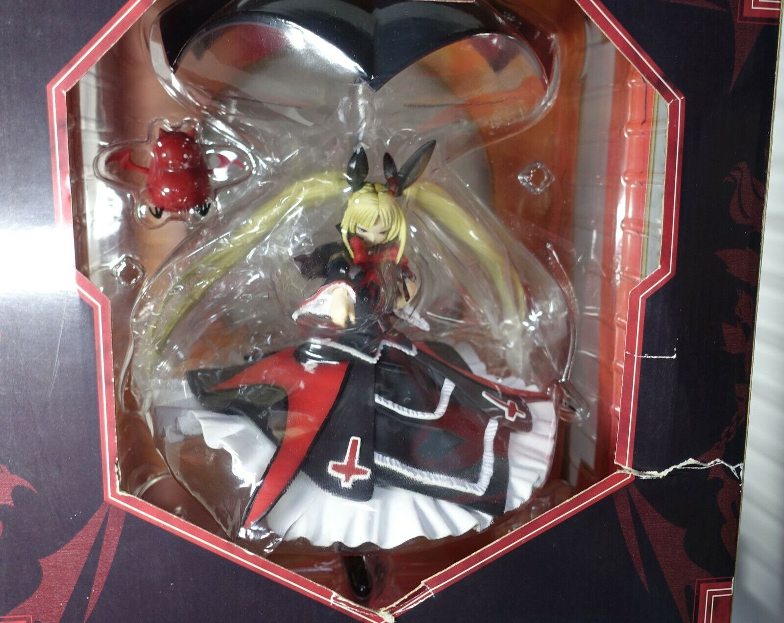 FREEing Blazblue Rachel Alucard PVC Figure 1/6 Scale Damaged Box 