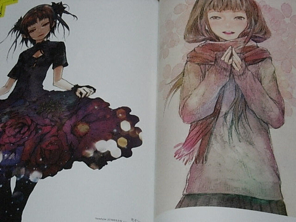 redjuice Color Illustration Art Book IGNITION Very Rare 