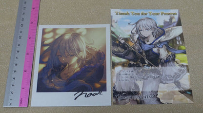 Granblue Fantasy Gift in Return for Valentine's Day Art Board & Art Card Noah 