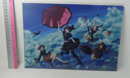 Animation Love, Chunibyo & Other Delusions! PVC Art Sheet Clear File B 