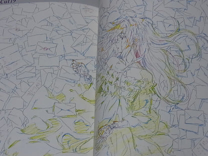 Violet Evergarden Animation Line Drawings Collection Art Book 