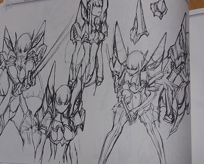 THE ART OF KLK Vol.2 Kill la Kill Design art Doujinshi Book 148page RARE C87 