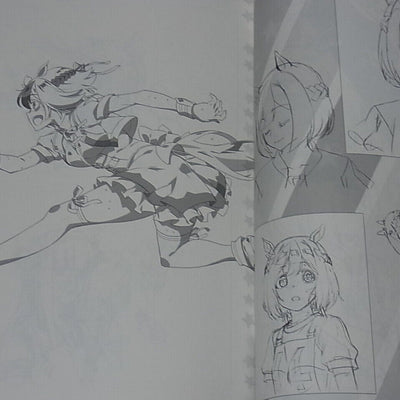 Yousuke Kabashima Uma Musume Key Frame & Illustration Art Book C96 