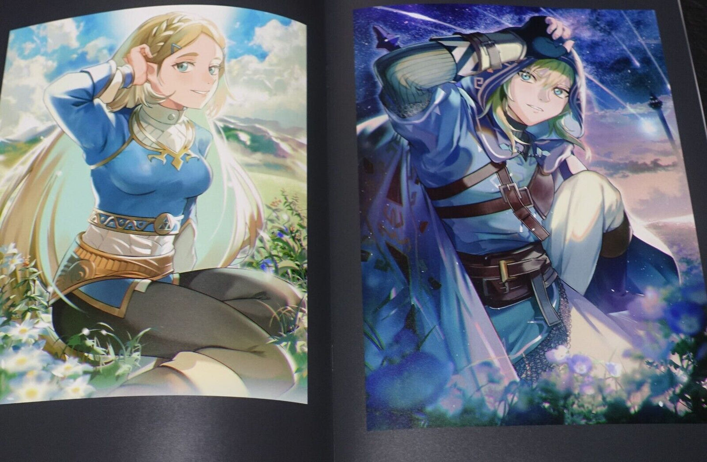Ringo Mugicha The Legend of Zelda Color Fan Art Book I give for you 02 C102 